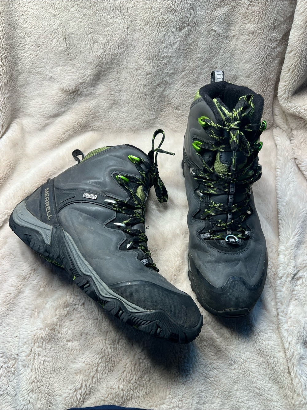 Merrell Polarand 8 waterproof hiking boots mens 9